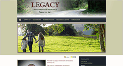 Desktop Screenshot of legacy-investments.com